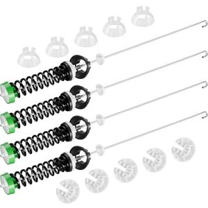 W11130362 Washer Suspension Rod Kit for Whirlpool WTW5000DW3 WTW5000DW2 WTW5000DW1 Maytag MVWX655DW1 MVWC565FW2 MVWC565FW1 Kenmore 11022352510 11025132410 Crosley CAW42114GW0 CAW45125LW0 Waher