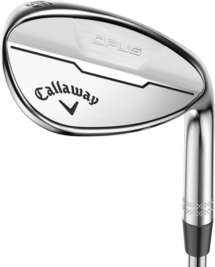 Callaway Golf Opus Wedge(56 Degree (Left Hand), W Grind, 14* Bounce.Steel Shaft,Chrome)