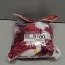 RSLOVE Women's Christmas Jumpsuit - Velvet Santa Costume Faux Fur Trim One Piece Holiday Xmas Outfit with Belt Red (Medium)