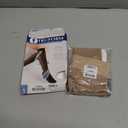 Truform Sheer Compression Stockings, 15-20 mmHg, Women's Knee High Length, 20 Denier, Nude, Large
