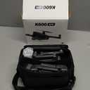 GPS Drone with EIS Camera 4.5" LCD Screen on Controller, FPV Drones Al Track&Orbit Mode with Professional with Auto Return Follow Me for Adult Beginner, GPS Brushless Drone Long Range Circle Fly,Under 249g (Black)