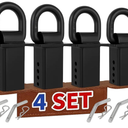 Stake Pocket D Rings Heavy Duty 18000lbs Trailer Tie Down Anchors 4Pack