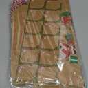 PARSUP 24PCS Christmas Cookie Boxes with PVC Window Kraft Paper Gift Cake Treat Chocolate Cake Boxes with Tags for Holiday Xmas Party Favor Supplies, 3 Styles, 8.7x5.9x2.7inch