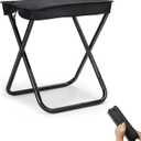 Camping Stool, Portable Folding Stool, Aluminum Ultralight Backpacking Stool Suitable for Outdoor Gardening and Beach Hiking Fishing