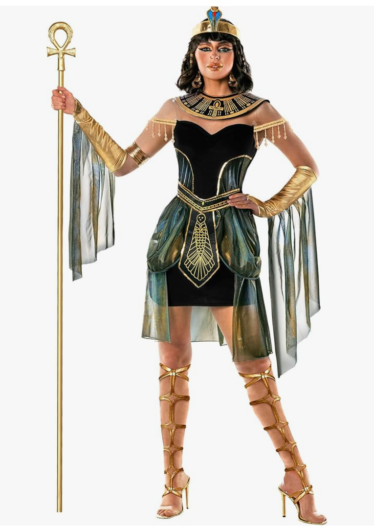 Morph Cleopatra Plus Size Egyptian Costume for Women - Halloween Dress, Size XL