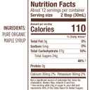 Butternut Mountain Farm 100% Pure Organic Maple Syrup From Vermont, Grade A (Prev. Grade B), Dark Color, Robust Taste, All Natural, Easy Squeeze, 12 Fl Oz