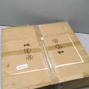 VETRULUS Crystal Chandeliers for Living Room 20Inch Flush Mount Crystal Ceiling Light Fixtures Modern LED Chandelier for Dining Room Kitchen Foyer Chrome Silver