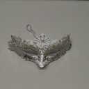 Hoshin Masquerade Mask, Mardi Gras Deecorations Venetian Masks for Womens (White)