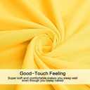 Best Season Cotton Full Size Sheet Set (Yellow Color) 4 Piece - 100% Cotton Bed Sheets Sets with Envelope Pillow Cases Deep Pocket fit Upto 16”