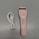 HEBECA Heated Eyelash Curler Pro,Heated Lashes Curler with 149°F /167°F Heat Settings, Heat Eye Lashes Curler with Food-Grade Silicone pad and Rechargeable 600mAh Battery (Rose Pink)