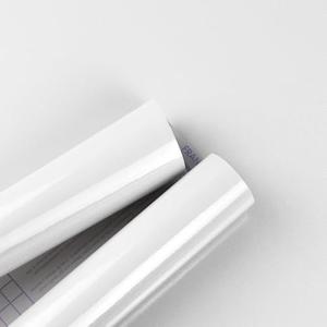 Amiya White Glossy Contact Paper Shiny Peel and Stick Wallpaper Self-Adhesive for Countertops, Furniture, Cabinets, Waterproof, Removable, Easy to Apply, Decorative Vinyl Wrap15.7”X78.7”