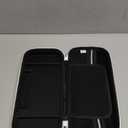 Orzly Carrying Case for Nintendo Switch OLED Console with Accessories and Game Storage Compartment - Easy Clean Case Gift Boxed (Black)