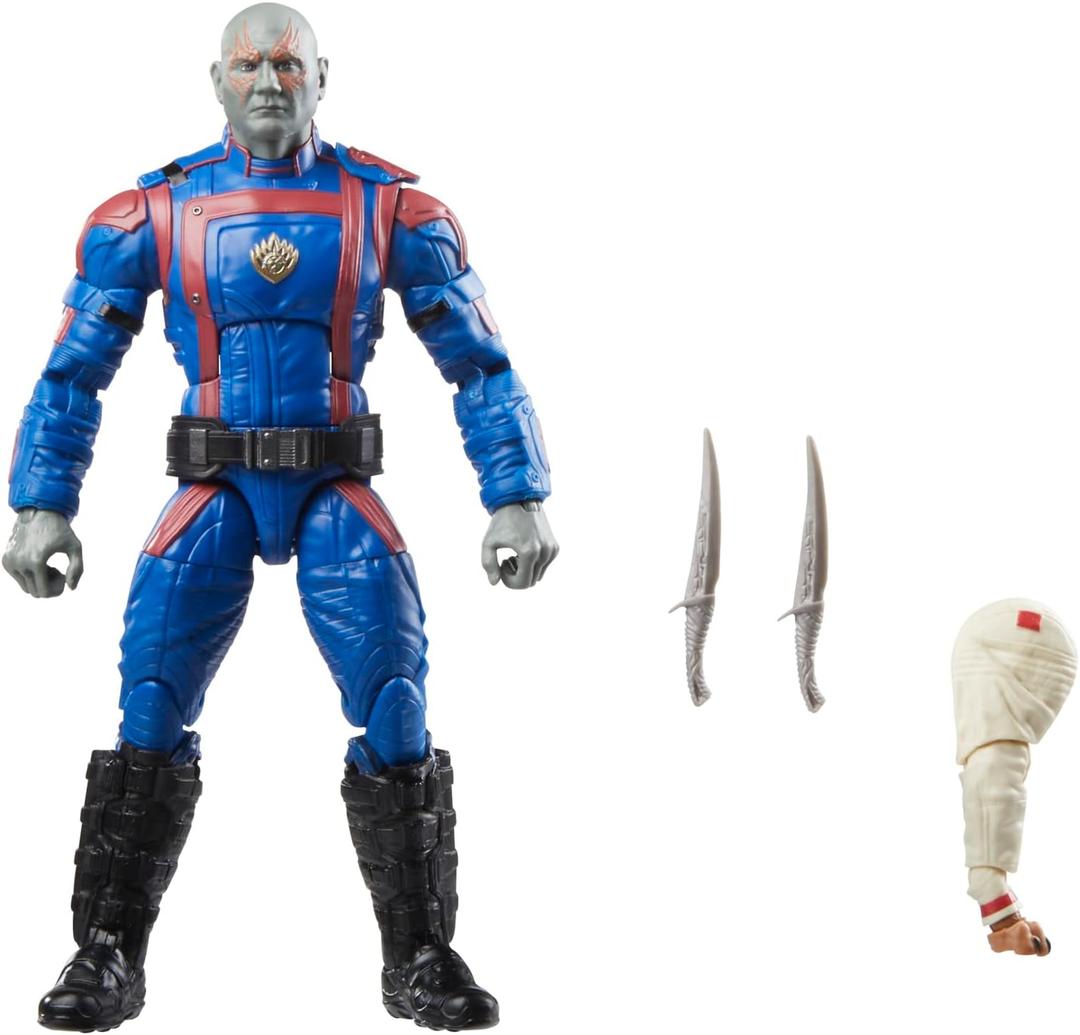Marvel Legends Series Drax, Guardians of The Galaxy Vol. 3 6-Inch Collectible Action Figures, Toys for Ages 4 and Up