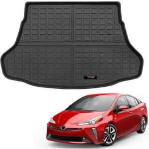 Custom for 2016-2022 Toyota Prius & Prius Prime (PHEV) Hatchback Cargo Mats Trunk Liner All Weather TPE Protection Mat Accessories (Not for Prius V and Prius C)(for 2016-2022 Toyota Prius Hatchback)