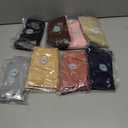 Copper Compression Socks 15-20 mmHg for Men & Women 8 Pairs Circulation Support for Nurses, Travel, Running, Hiking, Soccer L/XL