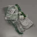 2 x GE Grounded Power Switch, Outlet Extender, 3-Prong, Easy to Install, for Indoor Lights and Small Appliances, Energy Efficient Adapter, Space Saving Design, UL Listed, White, 25511