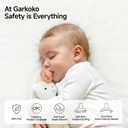 Garkoko Baby Pacifiers 0-6 Months Breast Like Shape Pacifiers BPA-Free One-Piece Silicone Newborn Pacifier for Breastfed Babies, 2pcs for Best Value