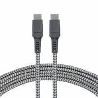 6.5FT USB C TO LIGHTNING BRAIDED BLK  6.5FT USB C TO LIGHTNING BRAIDED BLK