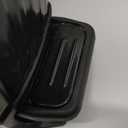 TIPGO Slim Bathroom Waste Can with Soft-Close Lid, Step Pedal, 6 Liter / 1.6 Gallon Stainless Steel Bin, Small Can for Bedroom, Office, Kitchen (Black)