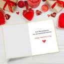 3 x Funny Penguin Valentines Day Cards for Him Her, Sweet Valentines Day Card for Wife Husband, Love Card for Boyfriend Girlfriend