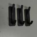 3pcs Wall Hangers, Black