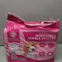 American Kennel Club Female Dog Wrap, Disposable Diapers with Wetness Indicator