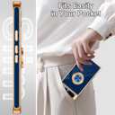 Tnarru Designed for Google Pixel 7 Pro Case with Ring Stand, Support Magnetic Car Mount Rotating Finger Holder Soft TPU Cover Plating Edge Slim Phone Case for Pixel 7 Pro Blue