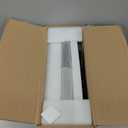 Bamboo Dining Bench Indoor Small Benches Entryway Shoe Rack Benchs,Outdoor Modern Wood Benches 17 Inch Bamboo Bench for Living Room Hallway Bedroom Bathroom Black Small