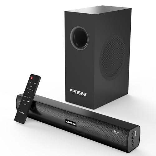 Fansbe Smart Sound Bar Subwoofer L1LC-fx008,blkipo