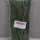 Dark Green Chenille Stems - 12 Inch Colored Craft Supplies, 200 Pcs Pastel Pipe Cleaners for Crochet Projects, Holiday Wreath, DIY Craft