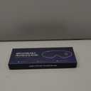 Heated Eye Mask, Mutilplx Cordless Heated Eye Masks for Dry Eyes, Washable Warm Eye Compress Eye Heating Pad for Eye Relief Stye Treatment Improved Sleep Travel (Black)