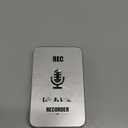 Voice Recorder 16GB Capacity Voice Activated Recording Device Digital Voice Recorder for Lectures, Meetings, Interviews Audio Recorder with USB Rechargeable WAV/MP3 Tape Recorder (16GB)