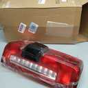 Halogena Tail Lights w/Blind Spot(Module NOT Included) Compatible with 2023-2025 Ford F250 F350 F450 Super Duty TailLight Rear Brake Lamp Signal Assembly Right Passenger Side PC3Z13404B RH
