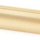 khtumeware 10 Pack 5" Drawer Pulls Brushed Brass Cabinet Cup Pulls Kitchen Hardware Cabinet Handles Drawer Handles Knobs 5 inch Hole Center