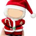 17cm Doll Christmas Clothes(NO Doll), Cute Dolls Outfit Accessories, Small Kawaii Clothes Set for Dolls, for Women and Girls(Style 3)