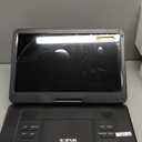 17.5" Portable DVD Player with 15.6" Large HD Screen, 6 Hours Rechargeable Battery, Support USB/SD Card/Sync TV and Multiple Disc Formats, High Volume Speaker, Black