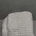 Couch Cover for Dogs Washable, Fuzzy Pet Couch Covers for 2 Cushion Sofa Pet Friendly, Non Slip Sofa Cover (White, 23.6" x 47"/60 x 120cm)