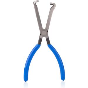 Electrical Disconnect Pliers, Automotive Electrical Connector Pliers Spark Plug Pliers Car Electrical Plug Pliers for Easily Disconnection The Locking-Push Tab Electrical Connector(Blue)
