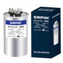 55+5 uF 55/5 MFD 5% 370V/440VAC Dual Run Start Capacitor CBB65 Works for AC Unit Fan Motor Start or Heat Pump or Condenser Straight Cool