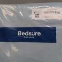 Bedsure Duvet Cover King Size - Soft Double Brushed Bedding Set for Kids & Adults, Zipper Closure, 3 Pieces, Includes 1 Duvet Cover (104"x90") & 2 Pillow Shams, NO Comforter, Mineral Blue