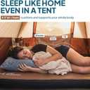 Lost Horizon Air & Foam Camping Mattress, Self-Inflating Sleeping Pad, 4.5" Thick, with Air Pump, Queen