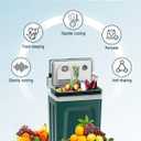 SubSun 27 Quart Electric Cooler and Warmer Portable Thermoelectric Fridge, 27QT