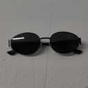 livho 2025 Trendy Oval Sunglasses - Stylish Polarized Shades for Everyday - Retro Metal Frames