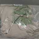 jinchan Linen Blend Curtains 84 inch Length 2 Panels for Bedroom Living Room, Light Filtering 50 inch Wide Farmhouse Drapes with Rod Pocket Back Tab(50W x 84L, Oat)