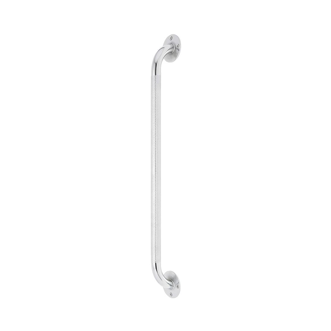 Medline 24in Knurled Chrome Grab Bar 300lb Capacity 1Ct