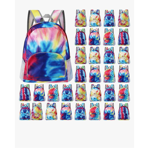 Patelai 48 Pcs 17" Backpacks Bulk for Kids Colorful Bookbags for Elementary Middle High School Boys Girls Charity Donate(Colorful)