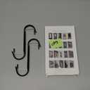 Over The Door Metal Hooks with Plastic Coating