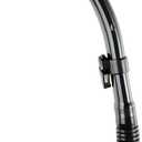 Cressi Adult Diving Dry Snorkel with Splash Guard and Top Valve - Supernova Dry: Designed in Italy (Black/Blue)