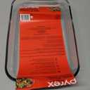 Pyrex Basics 2 Quart Glass Oblong Baking Dish, Clear 11.1 in. x 7.1 in. x 1.7 in.