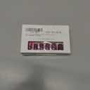 2 x Purple Press on Nails Medium Square Fake Nails Cat Eye Nails Press ons with Design Reusable Artificial Nail Full Cover Stick on Nails for Women Manicure 24Pcs